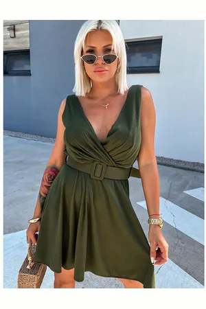 Star Style Šaty s opaskom SHELLY+