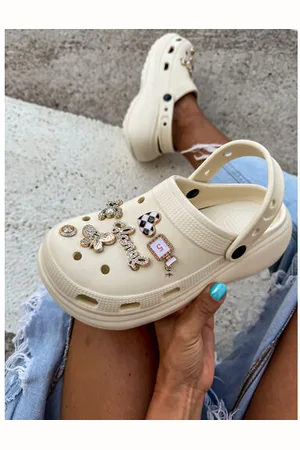 Star Style Gumené papuče so zlatými ozdobami BRITTON+