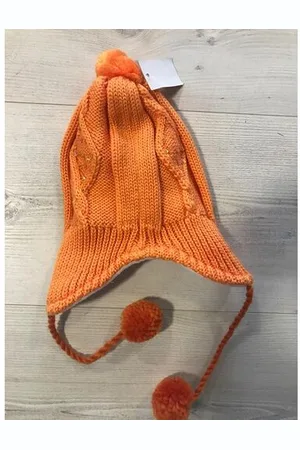 Star Style Čiapka na zaväzovanie - variant: oranžová farba