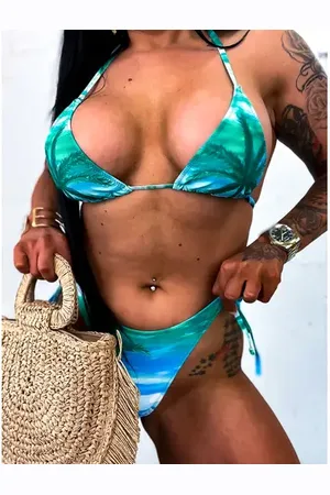 Star Style Vzorované fashion bikiny+