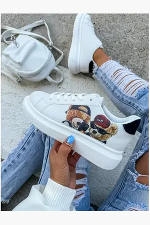 Star Style Dámske tenisky s medvedíkmi YOGI+