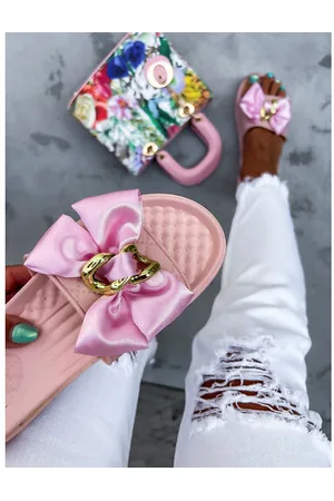 Star Style Gumené papuče s mašľou RIBBON+