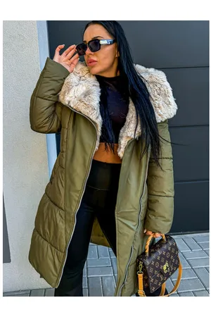 Star Style Zimná bunda s kožušinkou a kapucňou BURMA+
