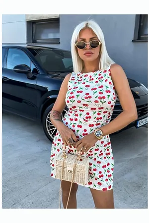 Star Style Dámske čerešničkové šaty SHURY+