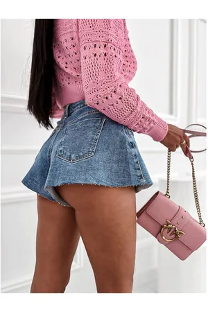 Star Style Modré denim šortky RUMY+