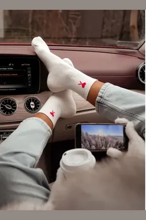 Star Style Ecru dámske ponožky ACE