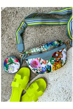 Star Style Kvetovaná crossbody kabelka ZENA+