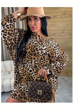 Star Style Vzorované šaty s voľnými rukávmi BECKY+