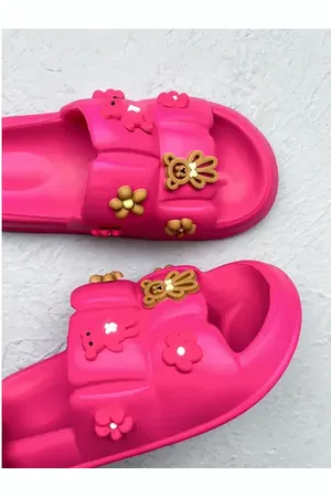 Star Style Gumené papuče zdobené medvedíkmi MAGGIE+