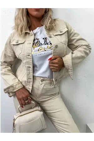 Star Style Dámsky denim kabát KAROLINA