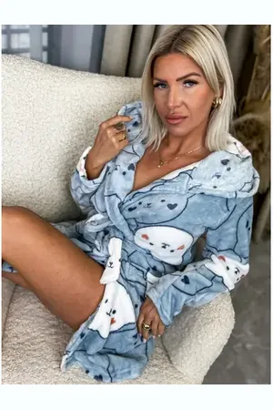 Star Style Dámsky flísový župan BEARA+