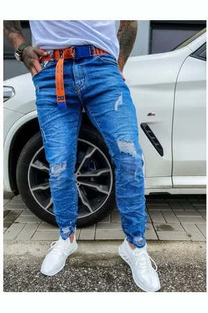 Star Style Štýlové pánske rifle s opaskom+