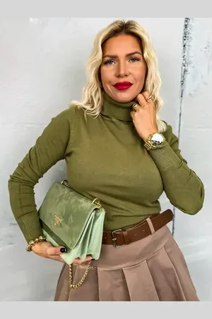 Star Style Army green rolák TIFFANY+