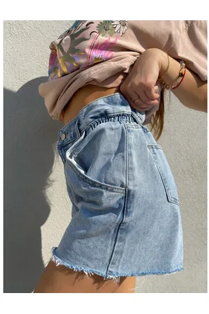 Star Style Dámske denim šortky+