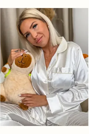 Star Style Dámske saténové pyžamo MONITA+