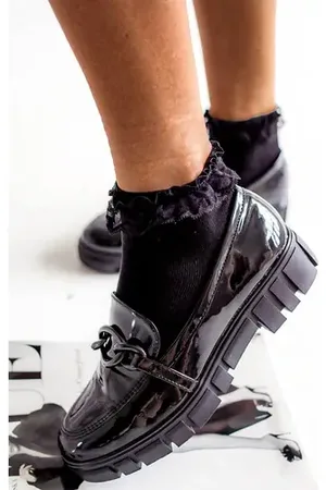 Star Style Dámske ponožky s čipkou MARA