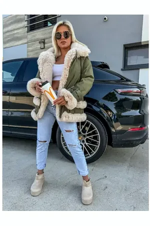 Star Style Zimná bunda s kožušinkou XENIA+