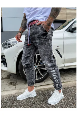 Star Style Štýlové pánske rifle s gumeným pásom +