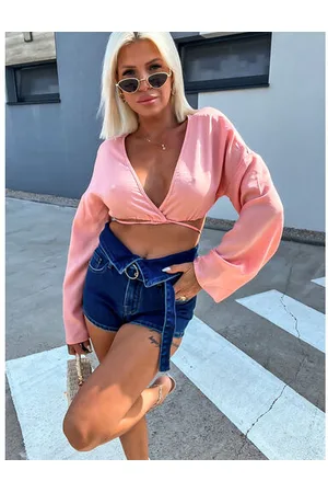 Star Style Dámske denim šortky+
