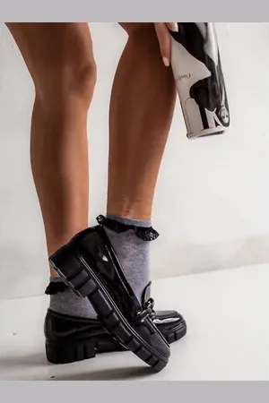 Star Style Dámske ponožky s čipkou MARA+