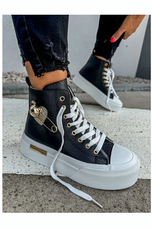 Star Style Členkové tenisky so zlatými ozdobami ARIADNE+