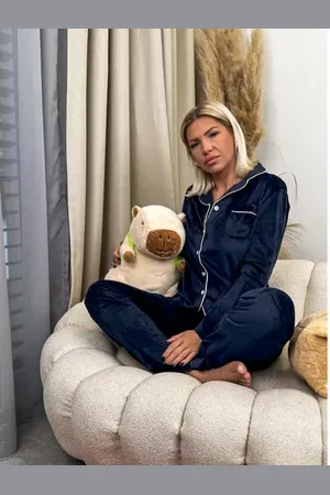 Star Style Dámske flísové pyžamo ESTELL+