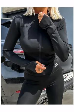 Star Style Čierna dámska mikina CARTER+