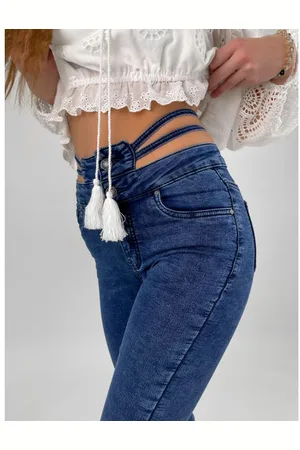 Star Style Fashion rifle s vysokým pásom+