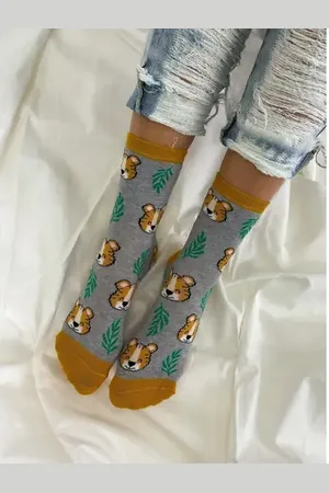 Star Style Detské vzorované ponožky+