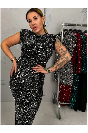 Star Style Velvet blúzka zdobená flitrami SHYLA+