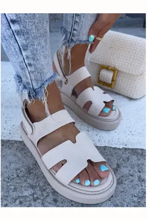 Star Style Béžové dámske sandále MORENA