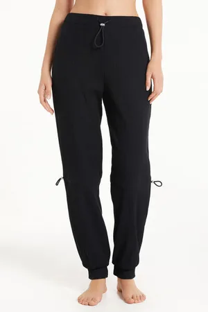 Tezenis Žebrované Joggers s Upravitelnými Gumami Žena