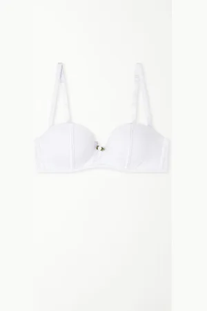 Tezenis Podprsenka Bandeau s Mírnou Vycpávkou New York Fancy Bride Žena