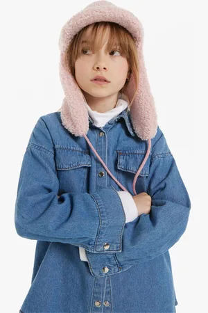 Tezenis Dětský Unisex Nařasený Flísový Čepec s Efektem Teddy Unisex