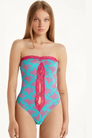 Tezenis Body Bandeau Bonbon Lace Žena