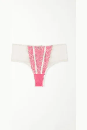 Tezenis Vysoké Nohavičkové Kalhotky Ocean Dream Lace Žena