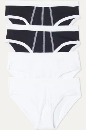 Tezenis SLIPY SE ŠVY V KONTRASTNÍ BARVĚ MULTIPACK 4 KS Chlapec