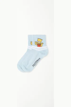Tezenis Krátké Chlapecké Ponožky s Potiskem The Simpsons Chlapec