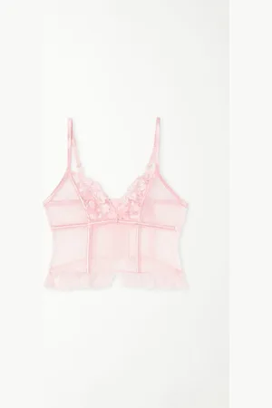 Tezenis Reggiseno Bra Top a Triangolo Red Passion Lace Žena
