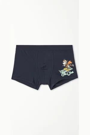 Tezenis Bavlněné Boxerky s Potiskem Disney Člověk
