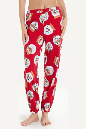 Tezenis Joggers ze Silné Bavlny s Potiskem Žena