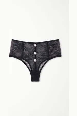 Tezenis Vysoké Kalhotky Last Night Lace Žena
