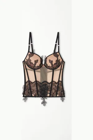 Tezenis Podprsenkový Push-upka Top Parisienne Lace Žena
