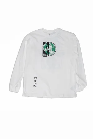 Nike NBA Team 31 Courtside Long-Sleeve Max90 Tee White