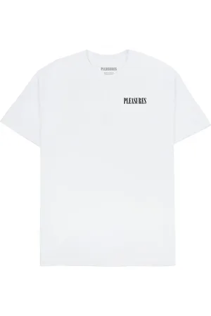 Pleasures Vertical Tee White