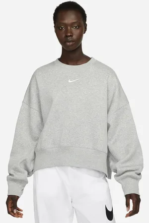 Nike Sportswear Phoenix Fleece Wmns Over-Oversized Crewneck Heather Grey