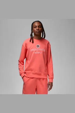 Jordan Flight MVP Lightweight Fleece Crewneck Magic Ember