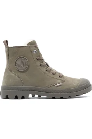 Palladium Pampa Hi Zip WL Dusky Green