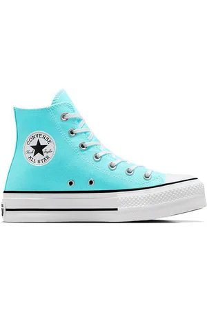Converse Chuck Taylor All Star Lift Seasonal Colour High Top Triple Cyan