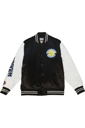 Mitchell & Ness NBA Golden State Warriors Team Origins Varsity Satin Jacket